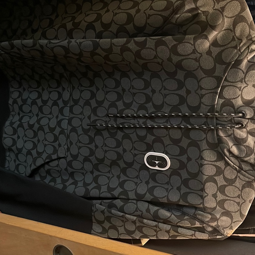 New coach all over sweater size small never worn